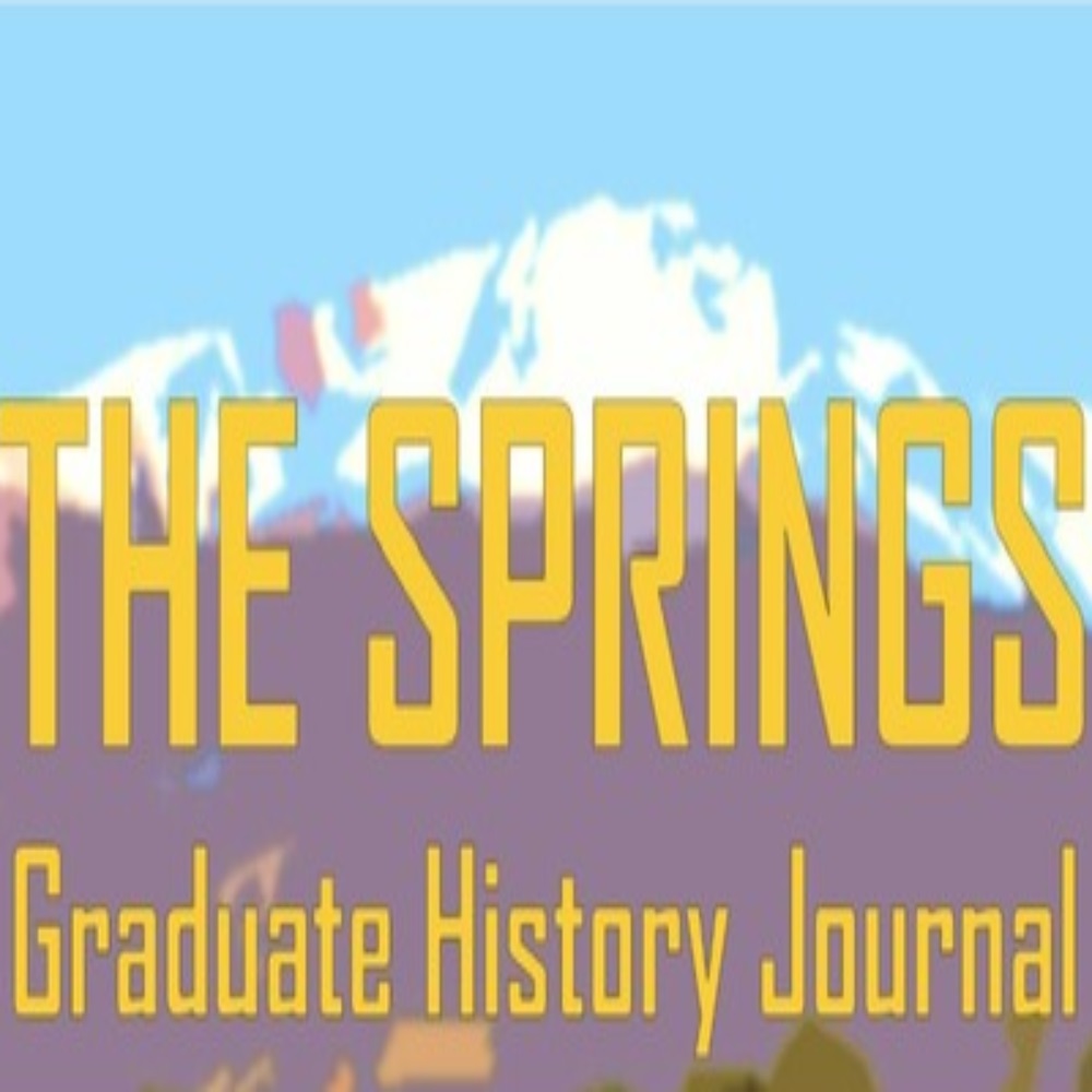 Springs History Journal Cover